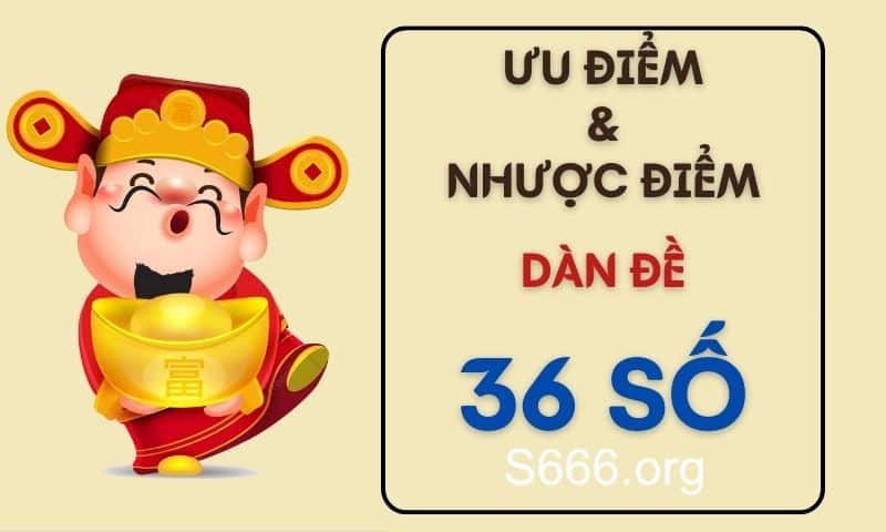 cách nuôi dàn đề 36 số