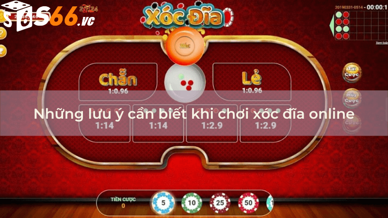 Bí quyết chơi xóc đĩa online thắng lớn